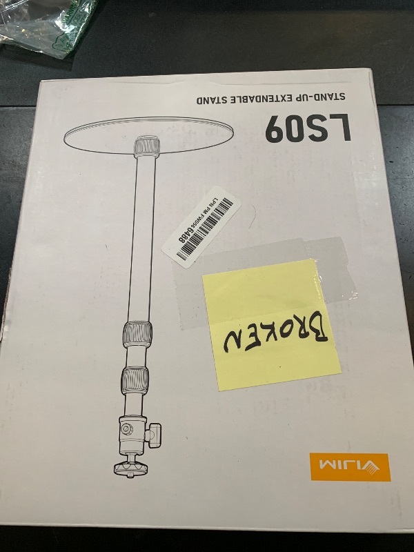 Photo 1 of jusmo LS09 Aluminum Projector Floor Stand for Nebula/XGIMI/Other Video Projectors, Mevo Camera Stand, 16.5-34.6inch Adjustable, Compatible with Projector/Camera/Phone/GoPro/Webcam/Lights