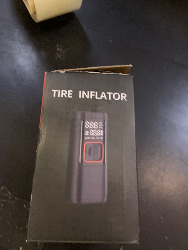 Photo 1 of 200PSI Tire Inflator Portable Air Compressor, Digital Tire Pump, Cordless Air Pump for Car Tires, Auto Shutoff, LED Light, Electric Air Compressor for Cars, SUV, Motorcycles, Bikes, Gifts for Men
