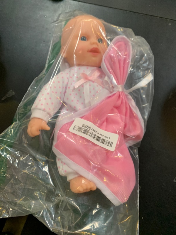 Photo 1 of 11 inch Soft Body Boy Baby Doll in Gift Box - Doll Pacifier Included -Toy Dolls for Boys and Toddlers (Caucasian)