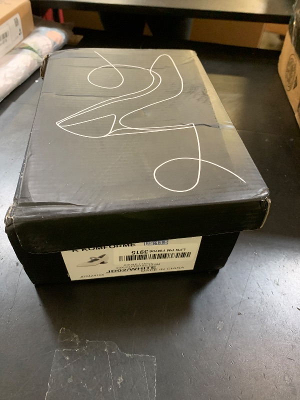 Photo 1 of K KomForme Mary Jane Shoes with Low Heel Rhinestones Princess Flats Dress Pump Shoes for Little Kid/Big Kid White