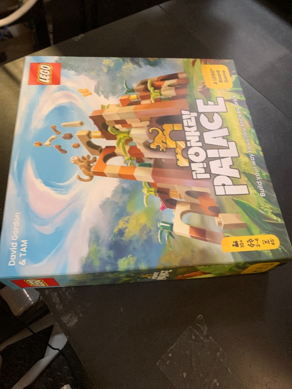 Photo 1 of Dotted Games Monkey Palace: A Lego Board Game - Build Your Way to Victory Brick by Brick! Fun Family Brick-Building Game for Kids & Adults, Ages 10+, 2-4 Players, 45 Minute Playtime