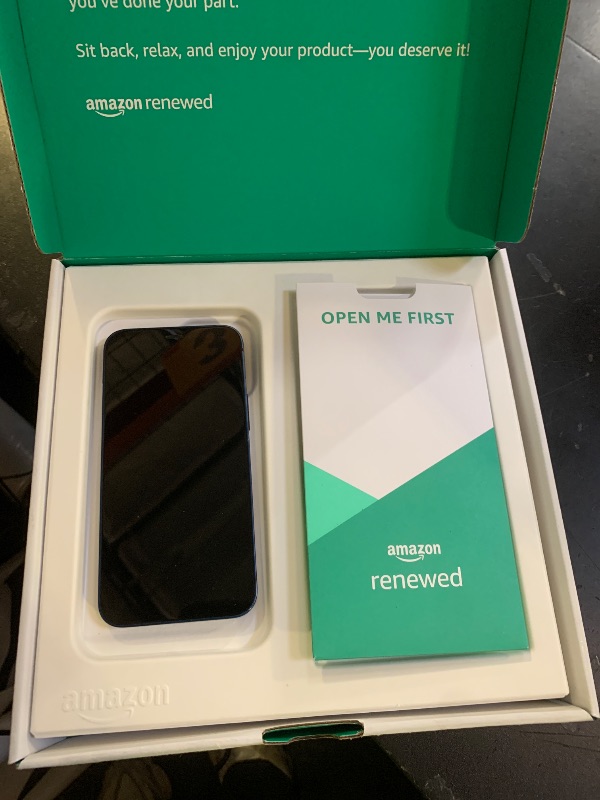 Photo 1 of Apple iPhone 12 Mini, 128GB, Blue - Unlocked (Renewed Premium)