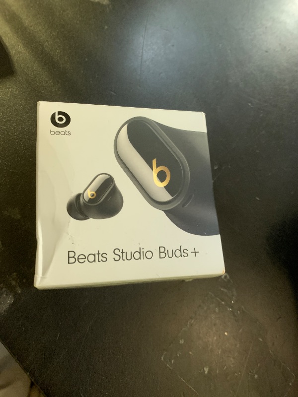 Photo 1 of charging port nonfunctional------------------------------------------------------------------Beats Studio Buds + | True Wireless Noise Cancelling Earbuds, Enhanced Apple & Android Compatibility, Built-in Microphone, Sweat Resistant Bluetooth Headphones, S