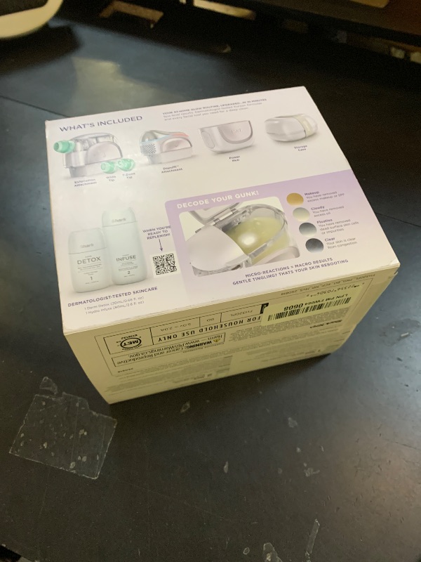 Photo 1 of Shark FacialPro Glow at-Home Hydro-Powered Facial System with DePuffi Hot & Cold Therapy – Professional Spa Skincare Device for Pore Cleansing, Hydration, & Radiant Glow, Lilac, FH320PL