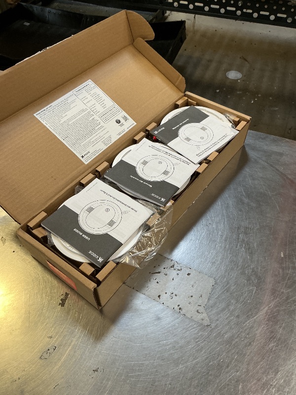 Photo 1 of Kidde Hardwired Smoke & Carbon Monoxide Detector for Home, 10-Year Battery Backup, Interconnectable, 3-Pack