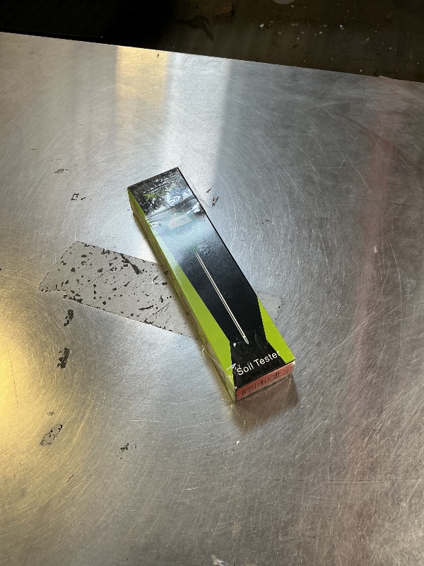 Photo 1 of XLUX Soil Moisture Meter, Plant Water Monitor, Hygrometer Sensor for Gardening, Farming, Indoor and Outdoor Plants, No Batteries Required