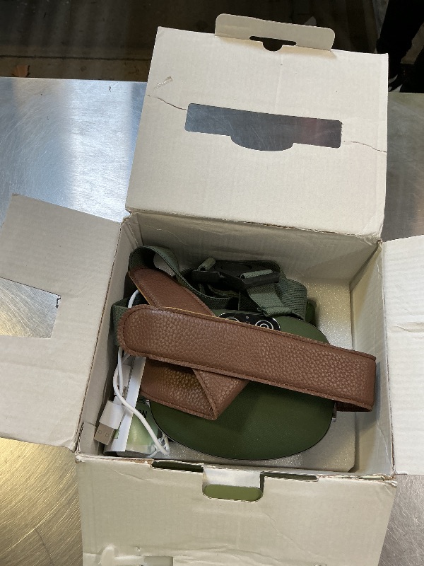 Photo 1 of Heated Neck and Shoulder Massager – 4D Deep Tissue Shiatsu Electric Massage Pillow, Cordless Portable Hand-Like Design for Pain Relief and Muscle Relaxation for Home, Office, Car, Travel (Green)