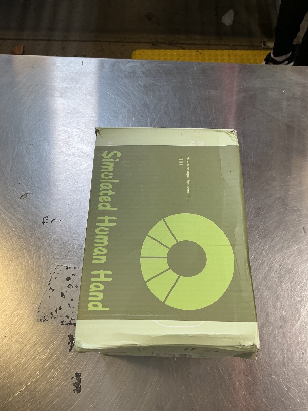 Photo 1 of Heated Neck and Shoulder Massager – 4D Deep Tissue Shiatsu Electric Massage Pillow, Cordless Portable Hand-Like Design for Pain Relief and Muscle Relaxation for Home, Office, Car, Travel (Green)