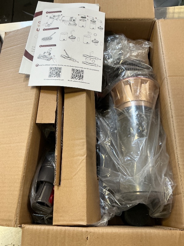 Photo 1 of AIPOWAY Vacuum Cleaners for Home, 650W 55KPA Cordless Vacuum Cleaner, 75 Mins 2L Double Dustcup Stick Vacuum Cordless Rechargeable, Anti-Tangle & Wall Mount Charging, for Hard Floors Carpet Pet Hair