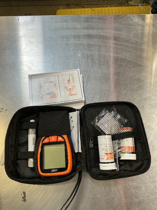 Photo 1 of 5- in-1 Lipid Test Kit, Cholesterol Test Kits, Cholesterol Tester Meter Kit at Home, (All-in-One 10ea x Profile 5-in-1 Lipid Test Strips Included)