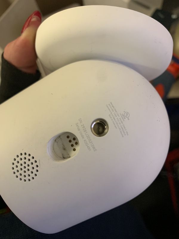 Photo 1 of Google Nest Cam Outdoor (Wired, 2nd Gen) - Security Camera with 2K Video and Gemini, Night Vision, 2-Way Audio - Works with Google Home - 2025 Model - Snow
