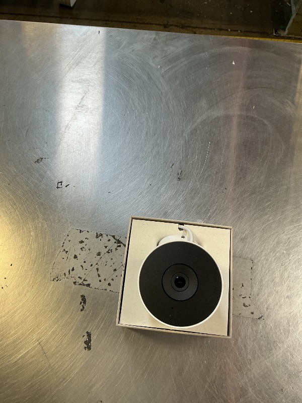 Photo 1 of Google Nest Cam Outdoor (Wired, 2nd Gen) - Security Camera with 2K Video and Gemini, Night Vision, 2-Way Audio - Works with Google Home - 2025 Model - Snow