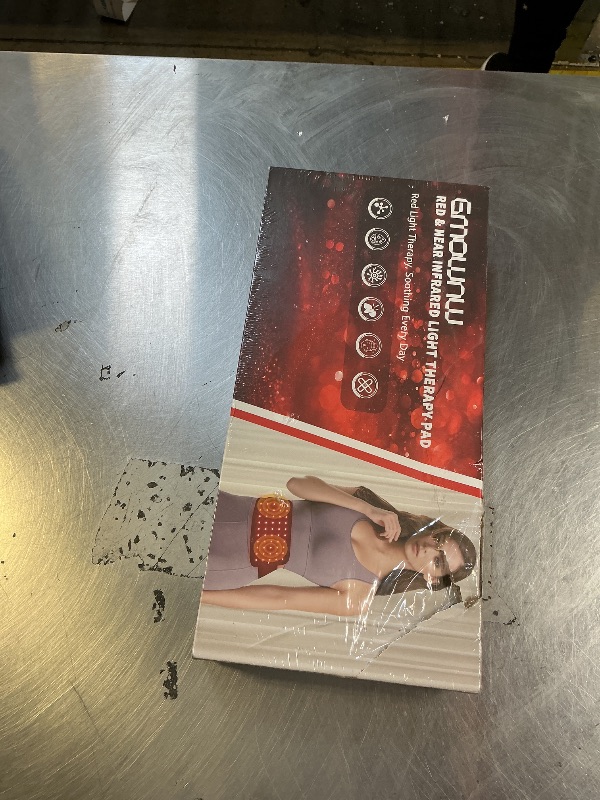 Photo 1 of Red Light Therapy Belt, 3 in 1 LED Bead Infrared Light Therapy for Body, Wearable Wrap with Timer for Back Shoulder Waist 660nm Red Light-Therapy & 850nm Infrared Light Device Home Use (Corded)