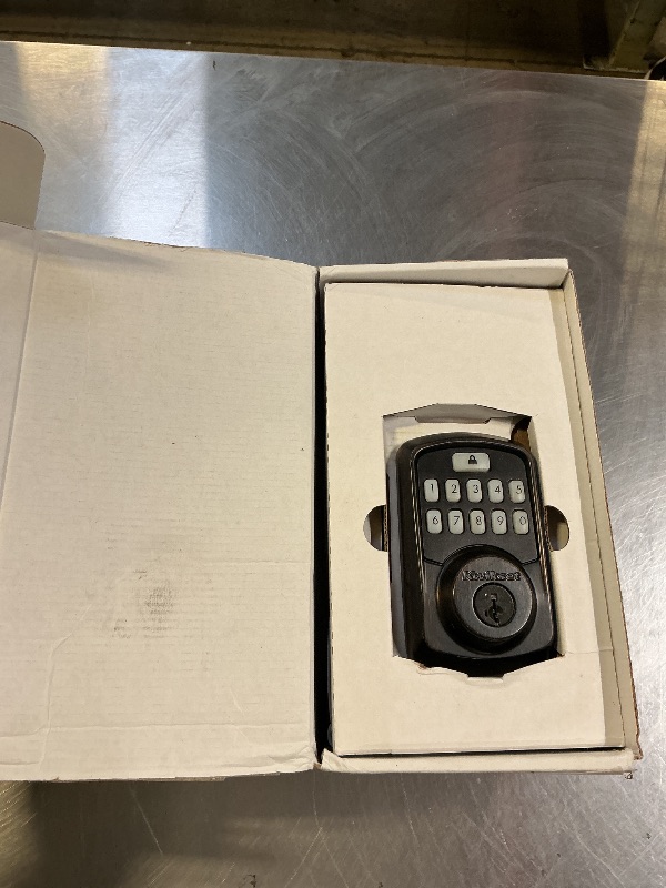 Photo 1 of Kwikset SmartCode 260 Keyless Entry Electronic Keypad Deadbolt Door Lock with Auto-Lock, Custom User Codes, Advanced Security in Venetian Bronze Traditional