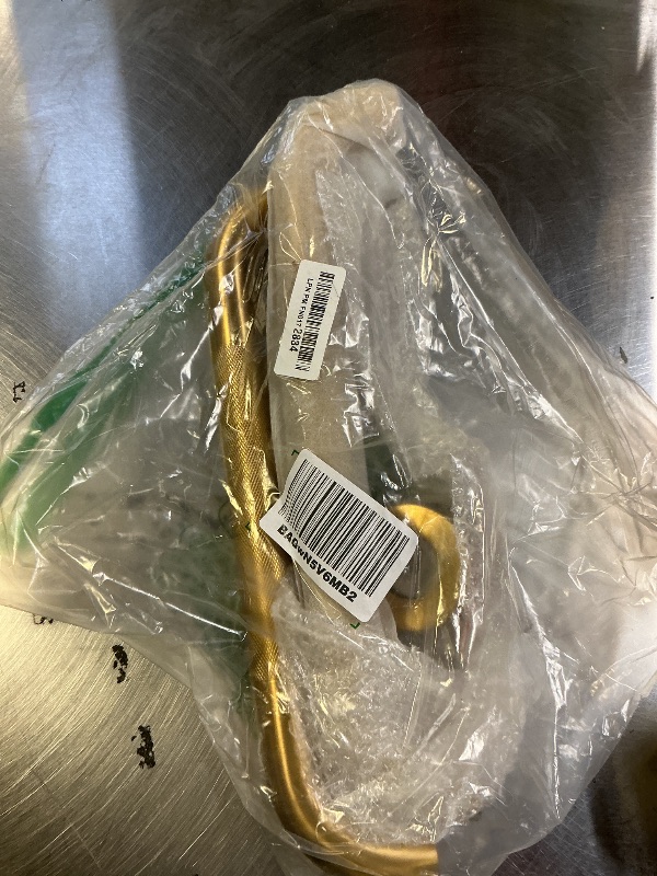 Photo 1 of Rackickyer Shower Grab Bar, 2 Pack 16 Inch Gold Bathroom Grab Bar, 1.25" Diameter 304 Stainless Steel Anti-Slip Grab Bars for Bathtubs and Showers, Handicap Shower Grab Bar for Seniors Elderly