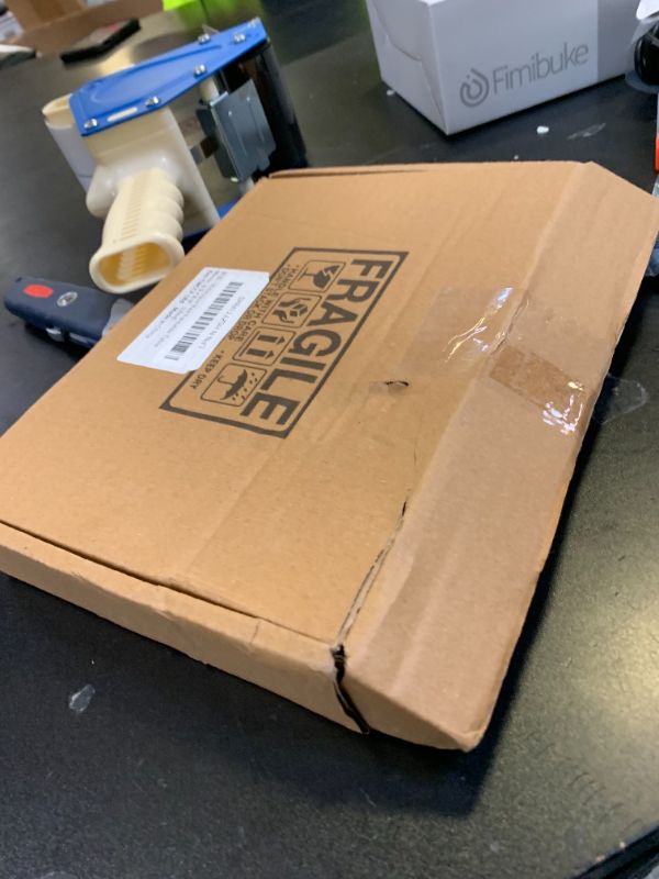 Photo 1 of Ximruyuv Red Foldable Desk Mirror, 6.5×8.9” Adjustable Angle Rounded Rectangle PU Edge Covering Travel Mirror with Stand (LRed)