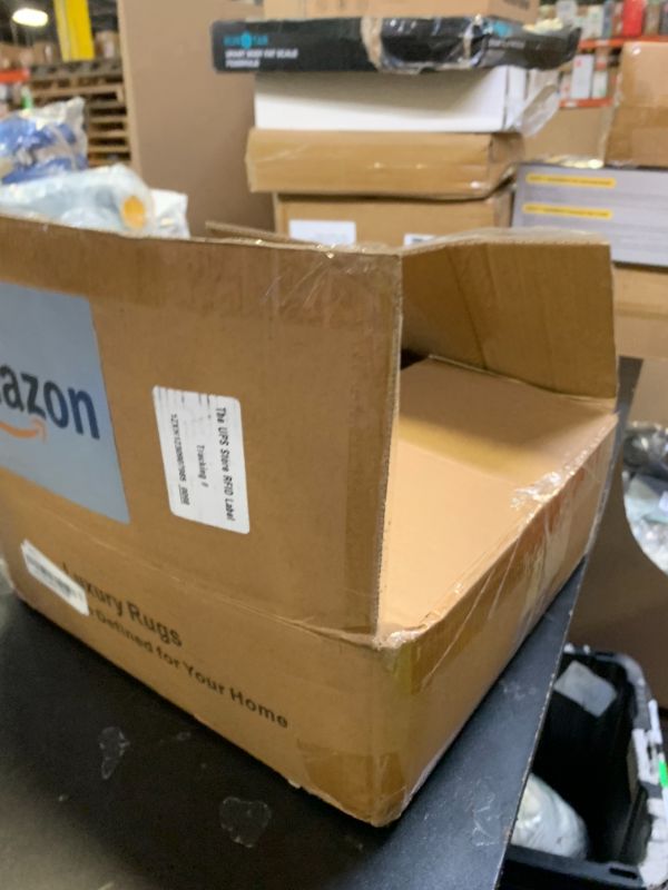 Photo 1 of Area Rug Living Room Rugs - 9x12 Abstract Large Soft Indoor Washable Rug Neutral Modern Low Pile Carpet for Bedroom Dining Room Farmhouse Home Office - Beige Blue