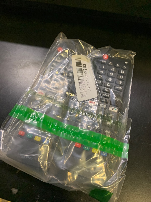 Photo 1 of (Pack of 2) Universal Remote for LG Smart TV, Compatible with All LG TV Remote Control LCD LED OLED UHD HDTV 3D 4K Smart TV Models, Replacement Remote with Netflix Amazon Shortcuts Key