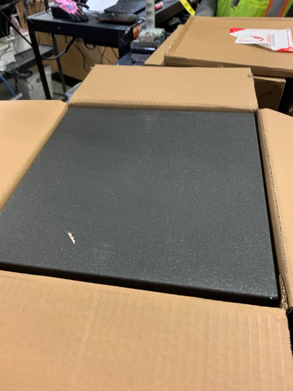 Photo 1 of PAKEDANDUN Outdoor Post Light, 11.81" Square Pillar Post Lights Wired Modern Fence Deck Posts Lamp Waterproof Outside 3000K Warm LED Lantern for Flat Surface Patio Garden Decoration