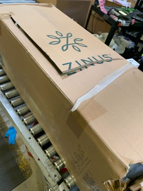 Photo 1 of Zinus 12 Inch King Green Tea Memory Foam Mattress [New Version], Fiberglass Free, Medium Firm Feel, Zoned Pressure Relief, Certified Safe Foams & Fabric, Mattress in A Box