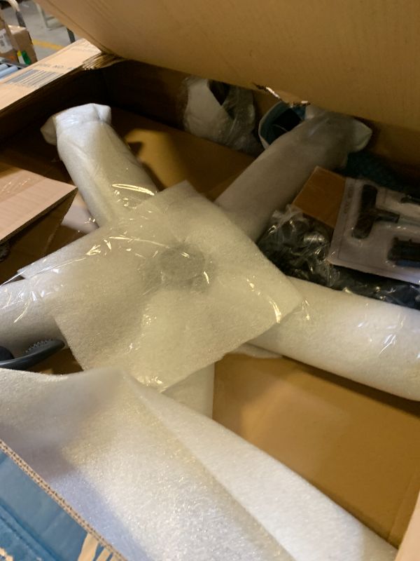 Photo 1 of La-Z-Boy® Bellamy Executive Office Chair with Memory Foam Cushions, Real Wood Arms and Swivel Base, Waterfall Seat Edge, Faux Bonded Leather, Black