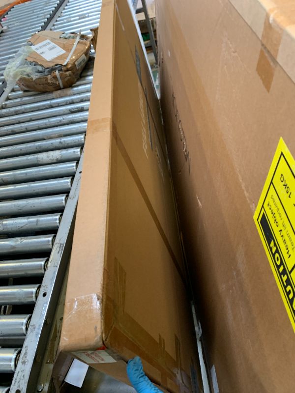 Photo 1 of VooBang 76"x34" Large LED Full Length Mirror, Oversized Floor Body Mirror with Lights - 3 Color Modes, Standing Leaning Wall Mounted for Bedroom, Dressing Room White