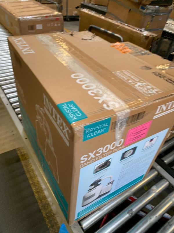 Photo 1 of Intex 26651EG 3,000 GPH Above Ground Pool Sand Filter Pump with Automatic Timer