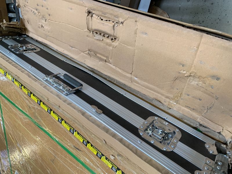 Photo 1 of HARZHI 360 Photo Booth with Flight Case, 360 Photo Booth Machine with RGB Strip Light for Parties Christmas Wedding, Software APP Remote Control Automatic Spin Accessories (100CM /39.4")