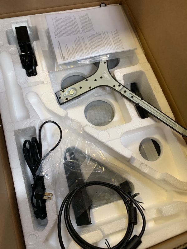 Photo 1 of SAMSUNG 24" Essential S3 (S36GD) Series FHD 1800R Curved Computer Monitor, 100Hz, Game Mode, Advanced Eye Comfort, HDMI and D-sub Ports, LS24D366GANXZA