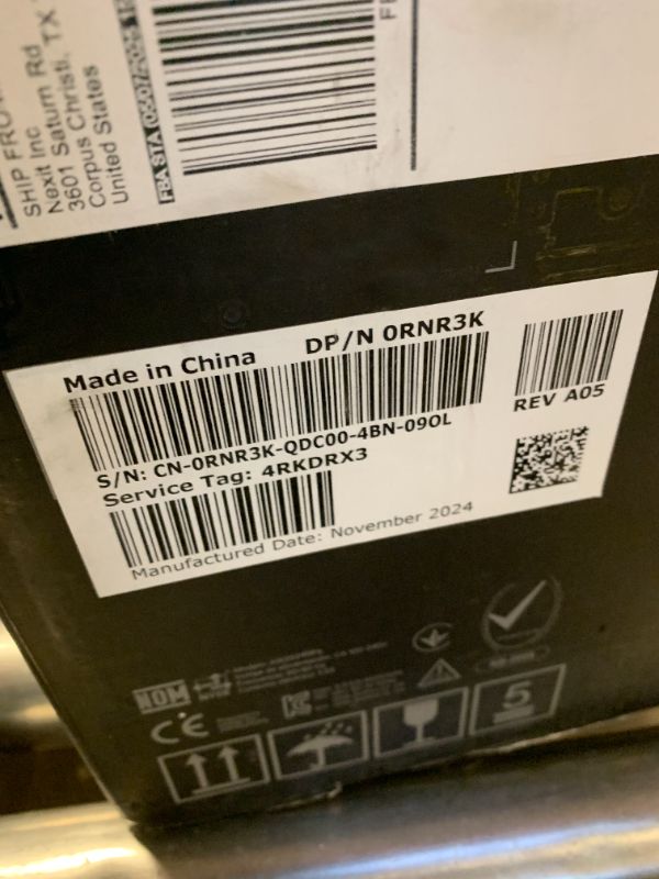 Photo 1 of Alienware AW2524HF Gaming Monitor - 24.5-inch (1920x1080) 500Hz (Overclock) 0.5ms Display, Height/Tilt/Swivel/Pivot Adjustability, 3yr Advanced Exchange-Black