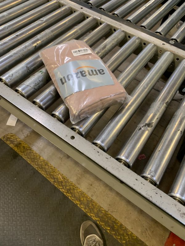 Photo 1 of 10ft x 10ft Taupe Backdrop Curtain Drapes, Wrinkle-Free Sheer Chiffon Fabric Photo Backdrop Panels for Wedding Arch Party Ceremony Stage Photo Backgrounds