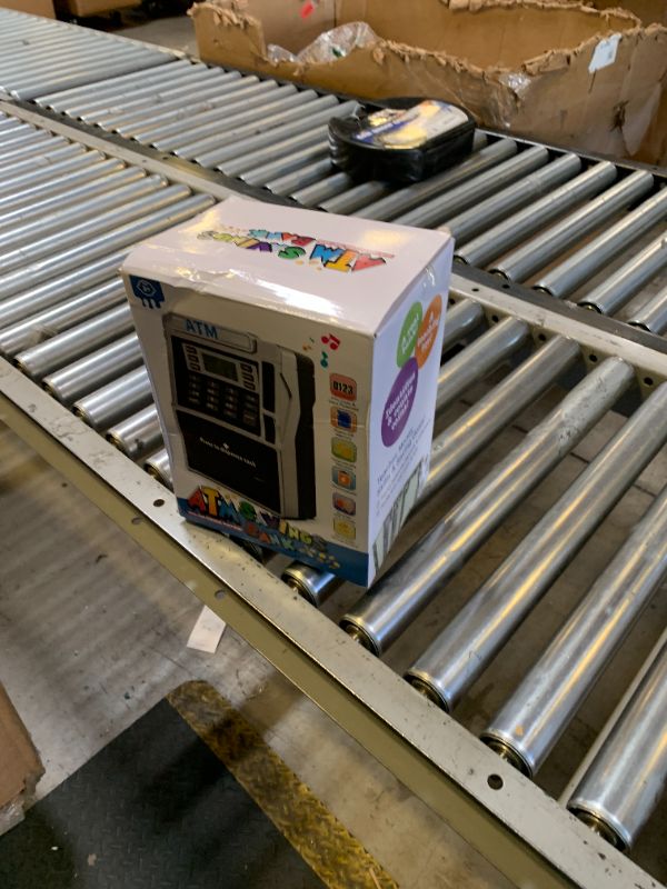 Photo 1 of ATM Piggy Bank for Kids Rechargeable, Power-Off Memory for Real Money Safe with Debit Card, Coin Recognition,Bill Feeder,Balance Calculator, Kids ATM Machine for Boys Girls