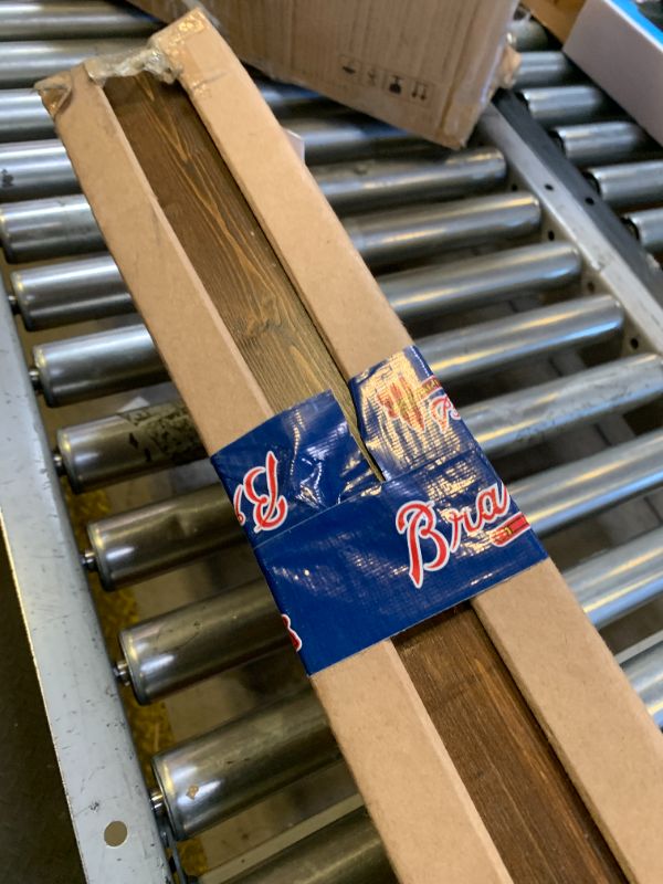 Photo 1 of ABSWHLM 72x8x3 Fireplace Mantel - Handcrafted Hollow Rustic Solid Wood Wall Mounted Floating Shelf with Invisible Heavy Duty Wood Bracket (Weathered Brown)