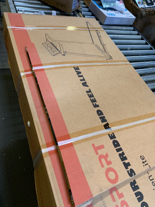 Photo 1 of Hccsport Treadmill with Home, Foldable Treadmill with Incline, Removable Desk Workstation 3.0 HP 3 in 1 Compact Folding Small Walking Treadmills 300 Lbs Capacity for Home Office