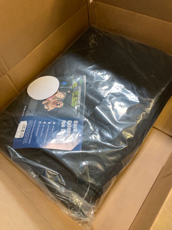 Photo 1 of URPOWER Dog Back Seat Extender for Tesla Model Y/Juniper (2025+), Hard Bottom Dog Car Seat Cover Holds 400 lbs, Waterproof Pet Hammock Backseat & Door Protector Dogs Car Bed for Model Y 2026-2020