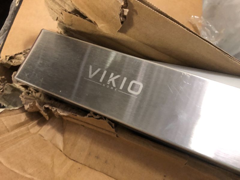 Photo 1 of VIKIO Home Convertible Vent Wall Mount Range Hood in Stainless Steel