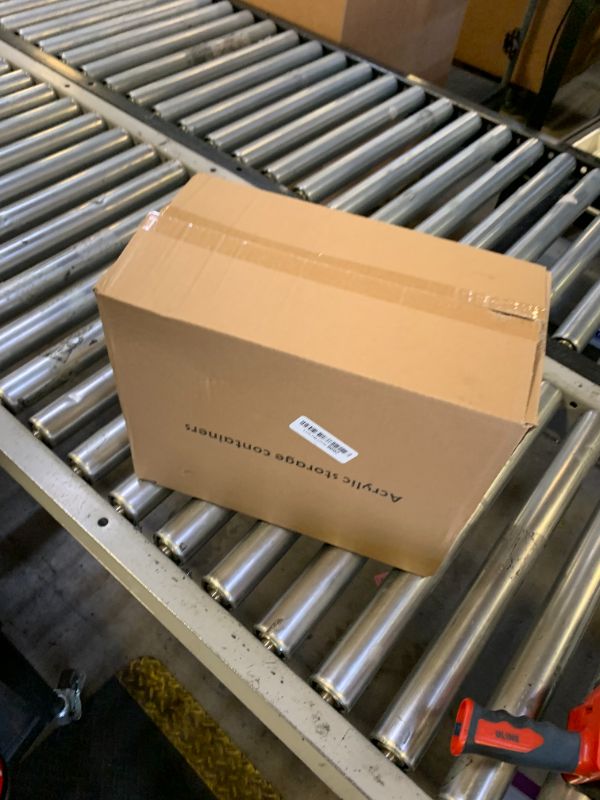 Photo 1 of Heyuzb 8 PACK Freezer Organizer Bins Fridge Organizer Stackable Storage Bins with Side Handles Refrigerator Organizers and Storage Home Organization Must Haves