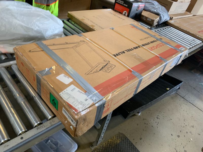 Photo 1 of Hccsport Treadmill with Home, Foldable Treadmill with Incline, Removable Desk Workstation 3.0 HP 3 in 1 Compact Folding Small Walking Treadmills 300 Lbs Capacity for Home Office