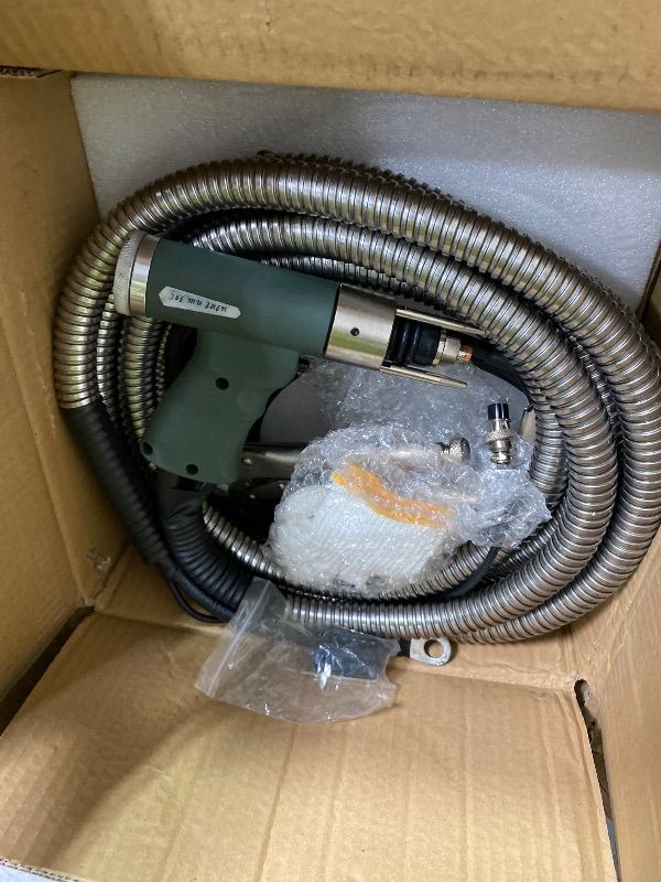 Photo 1 of Huanyu Capacitor Discharge Stud Welder M3-M10 Stud Bolt Plate Welder Welding Machine Welding Bolt Plate Insulation Nail Screw Low Carbon Steel Aluminum Brass RSR-2500 (110V)