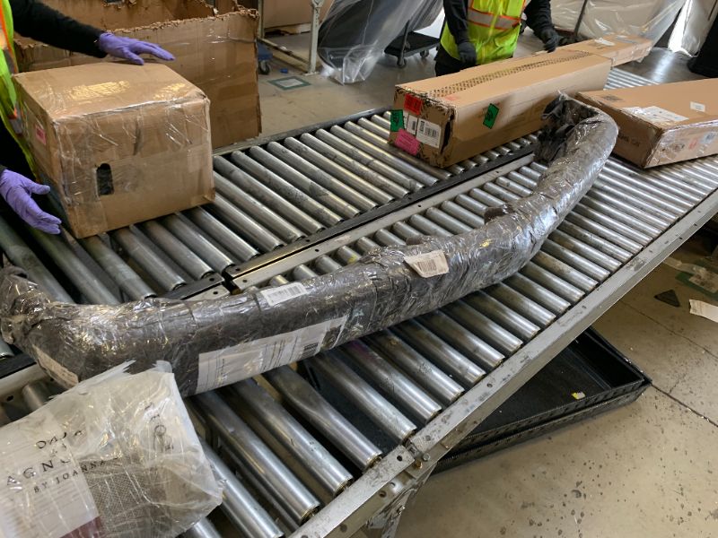 Photo 1 of AutoNest Front Bumper Face Bar Steel & Lower Valance Air Deflector Primed Plastic Direct Replacement Compatible With 1988-2000 Chevrolet & GMC C/K Series GM1002168 GM1090105