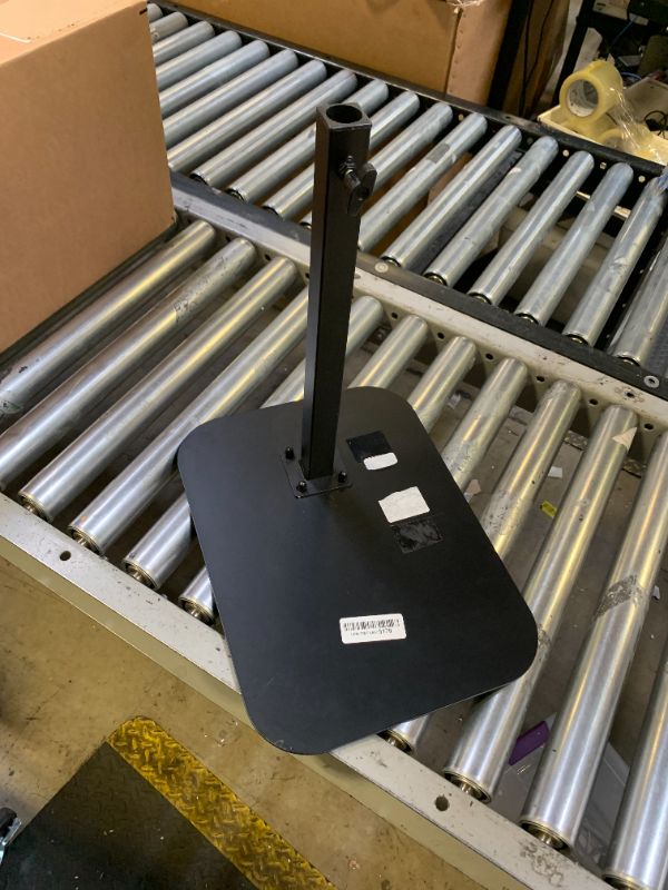 Photo 1 of HzTinT Side Table Sofa Tray for Couch Heavy Metal Base Swivel/Adjustable Height, Sofa Bed Bathroom Study TV Tray C Shaped End Table Food Snack Trays for Eating