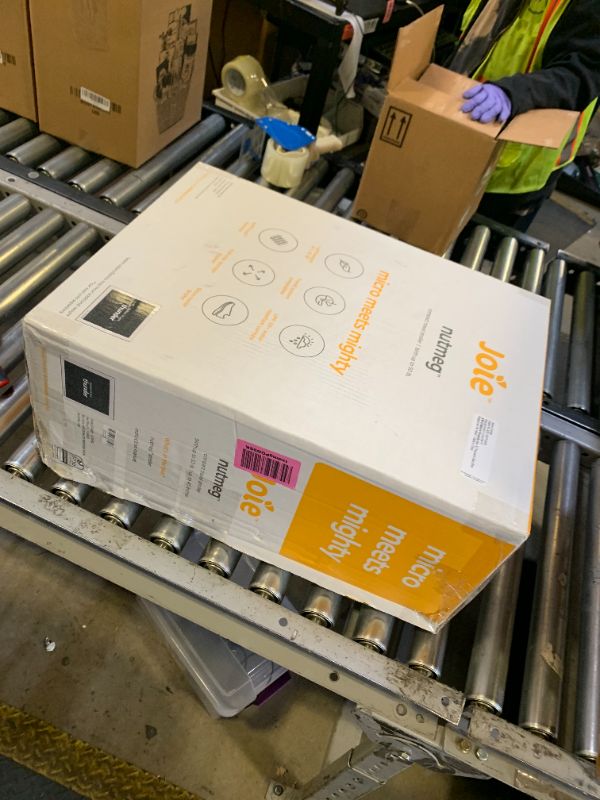 Photo 1 of Joie Nutmeg Compact Stroller – Lightweight and Compact Stroller with One-Hand Fold (Thunder)