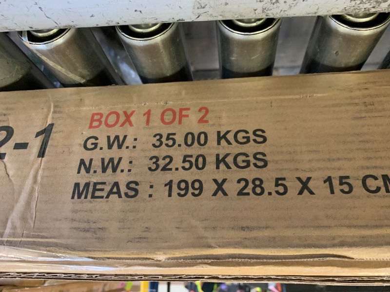 Photo 1 of BOX 1 OF 2 FOR UNKNOWN FURNITURE SET