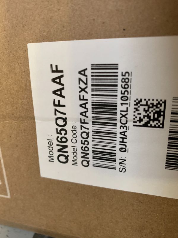 Photo 1 of Samsung 65-Inch Class QLED Q7F Series Samsung Vision AI Smart TV (2025 Model, 65Q7F) Quantum HDR, Object Tracking Sound Lite, Q4 AI Gen1 Processor, 4K upscaling, Gaming Hub, Alexa Built-in