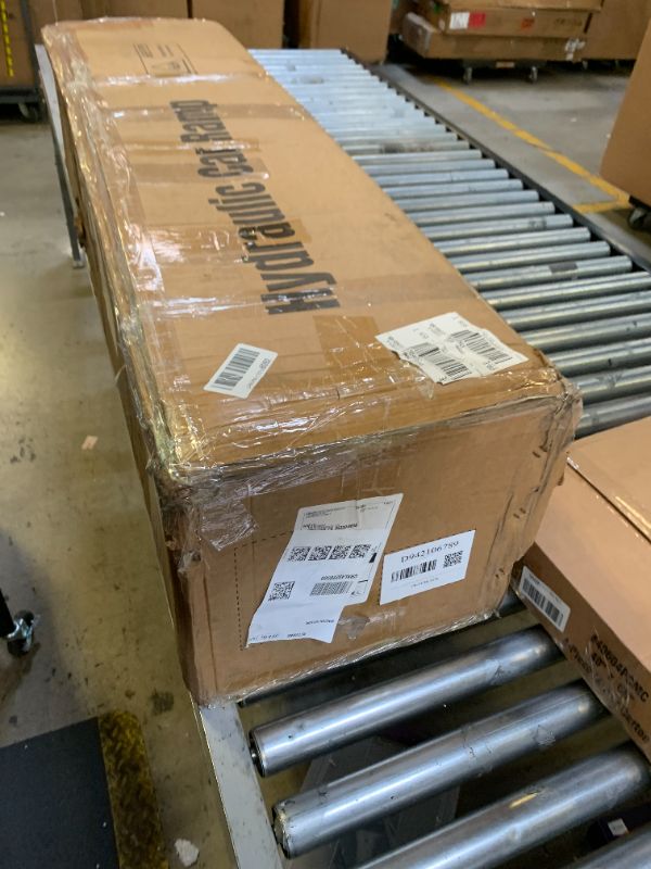 Photo 1 of LOCKIETTA 2 PCS Hydraulic Car Ramp, 11065LBS 5T Heavy Duty Car Ramps with Hydraulic Jack, Steel Car Ramps for Oil Changes High Lift 9"-14.2" for Home Garage, Vehicle Truck Repair, Black