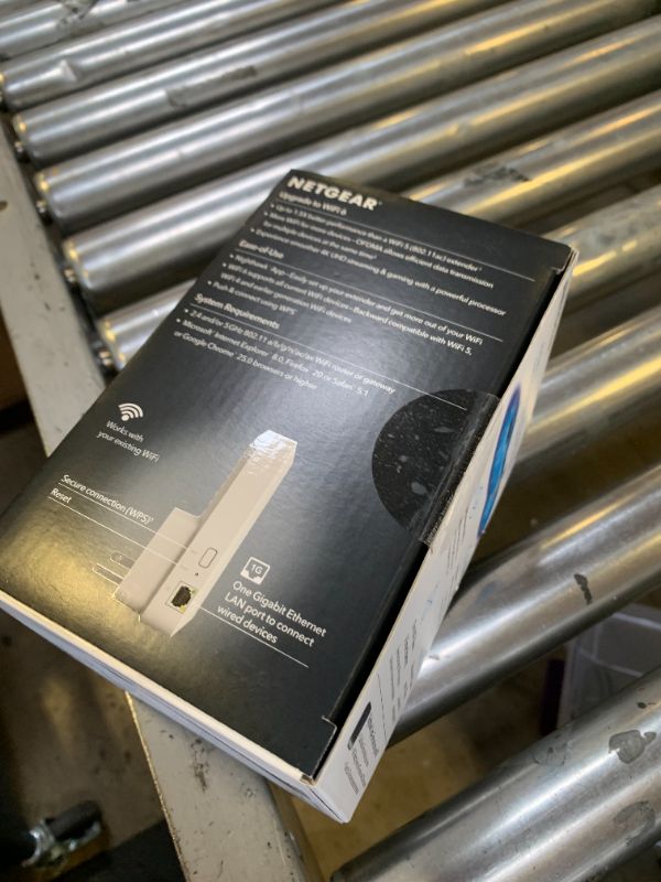 Photo 1 of NETGEAR WiFi 6 Mesh Range Extender (EAX15) - Add up to 1,500 sq. ft., 20 Devices with AX1800 Dual-Band Wireless Signal Repeater (up to 1.8 Gbps Speed), WPA3 Security, One Network Name