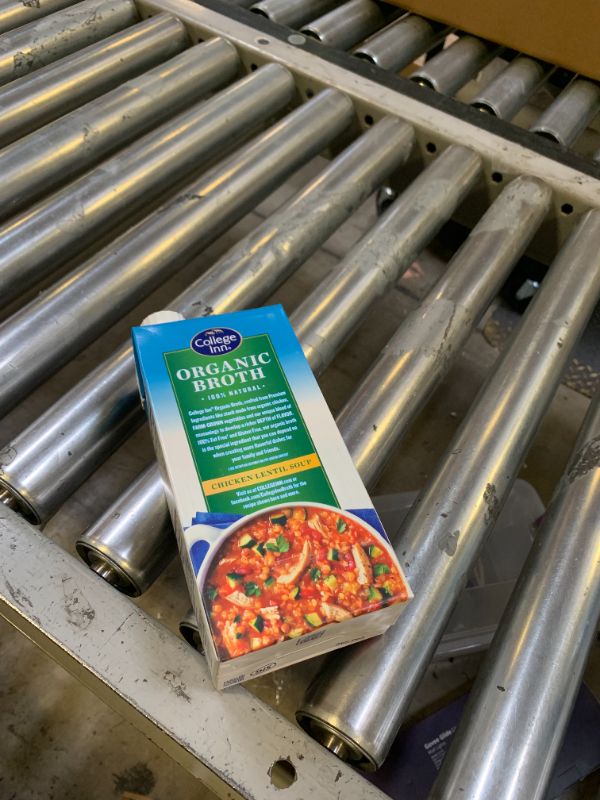 Photo 1 of College Inn Organic Chicken Broth, 32 oz
BEST BY 3/26