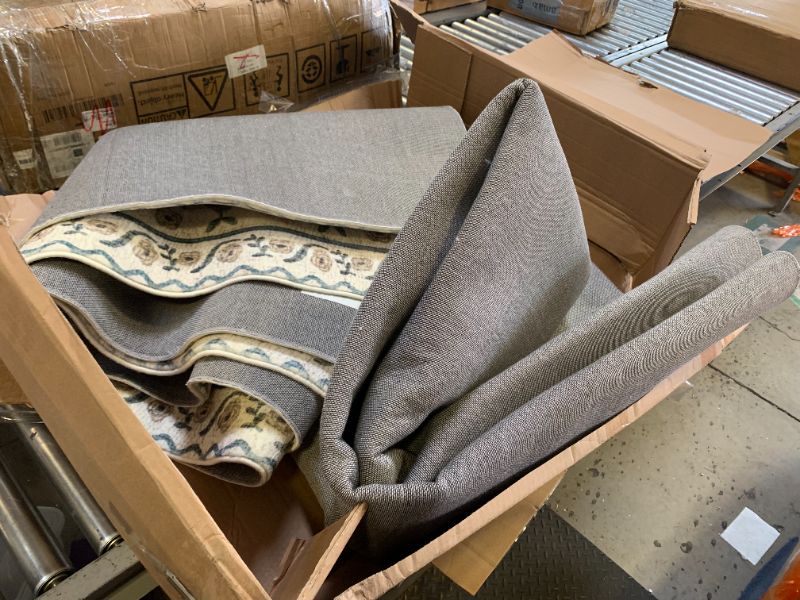 Photo 1 of Loloi Rifle Paper Co. Eden Collection EDE-03 Lattice Ivory 8'-6" x 11'-6" Area Rug feat. CloudPile™