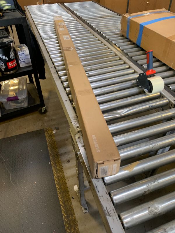 Photo 1 of Samsung 85” The Frame TV Customizable Bezel, Magnetic, Quick and Easy Installation, VG-SCFC85SGMZA, 2023, Sand Gold Metal