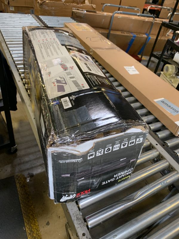 Photo 1 of Mighty Mule MM572W HD Dual Arm Gate Openers 12 V Wireless AC/Battery Powered Automatic Gate Opener